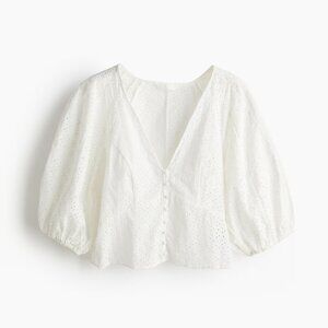 Broderie anglaise blouse